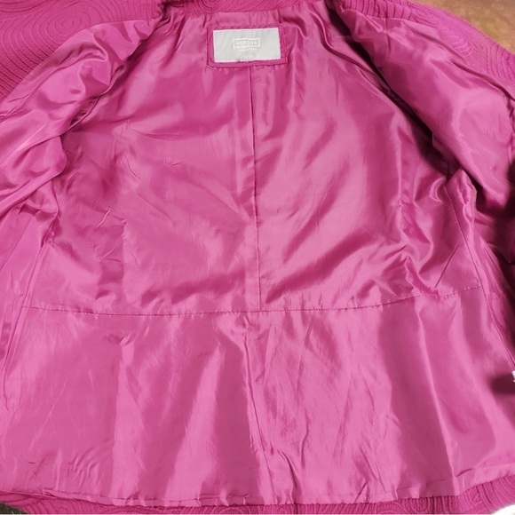 Merona Collections Magenta Suit/ Dress Jacket VGUC - Picture 6 of 12
